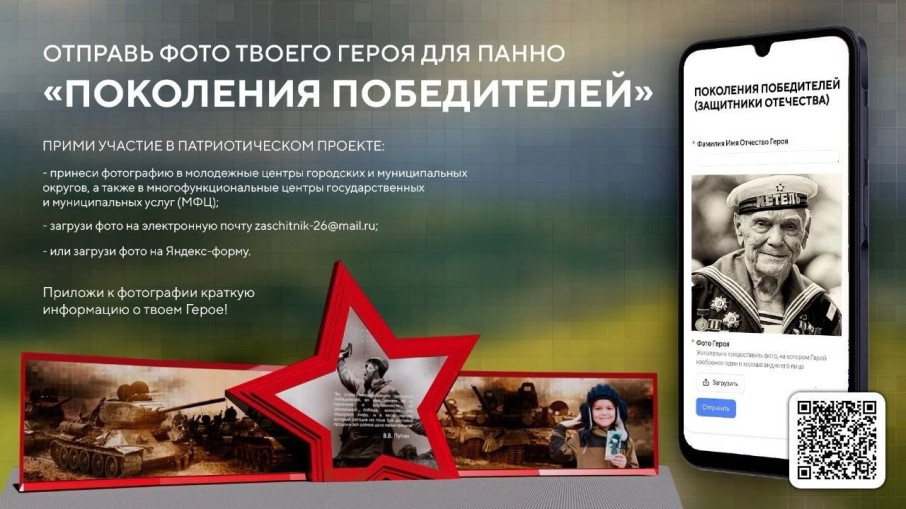 Проект «Поколения победителей» Проект «Поколения победителей».